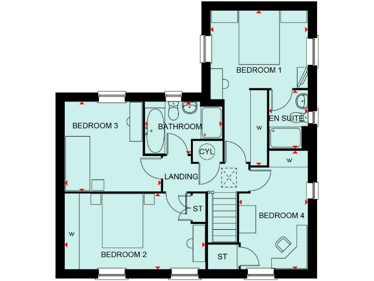 property Compatible Floorplan Images}
