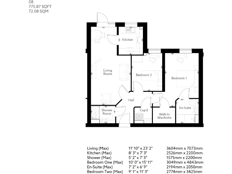 property Compatible Floorplan Images}