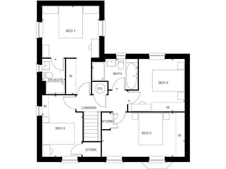 property Compatible Floorplan Images}