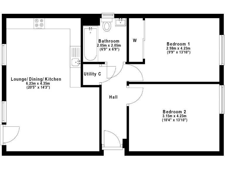 property Compatible Floorplan Images}