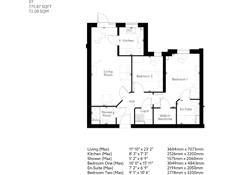 property Compatible Floorplan Images}