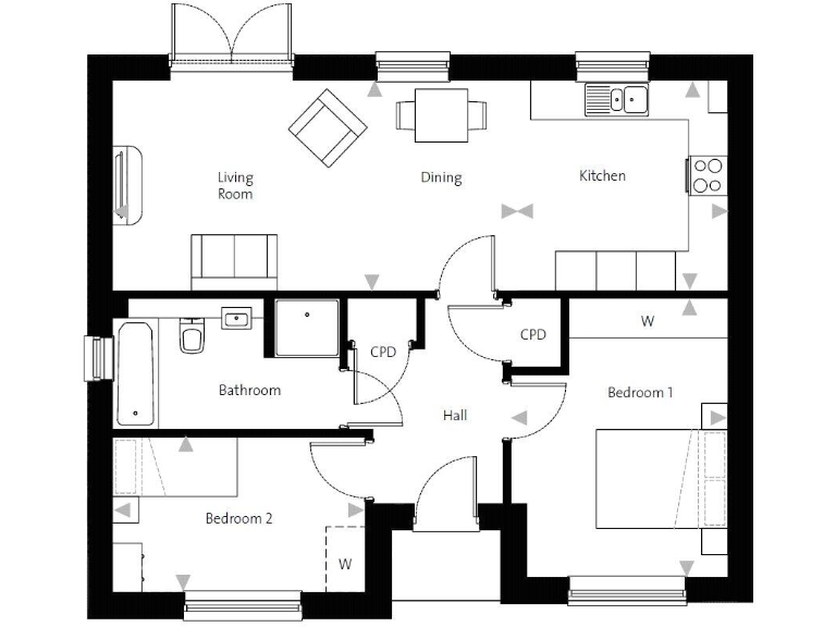 property Compatible Floorplan Images}
