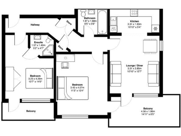 property Compatible Floorplan Images}