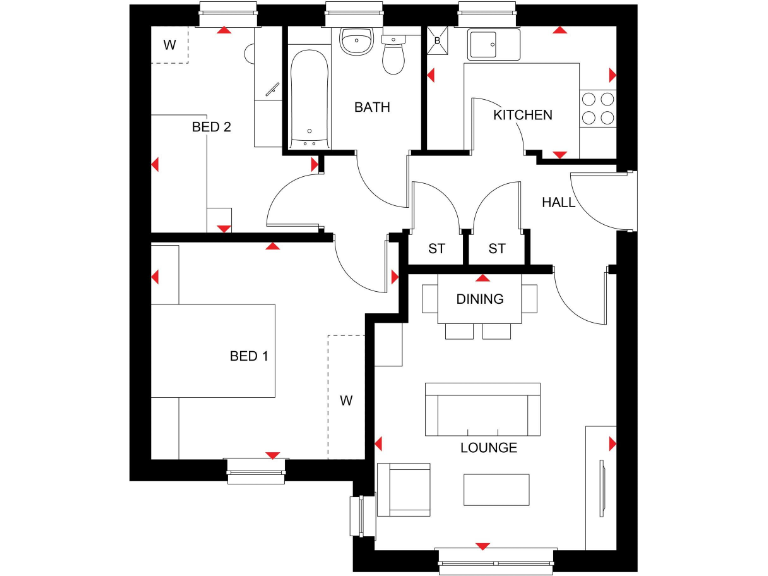 property Compatible Floorplan Images}