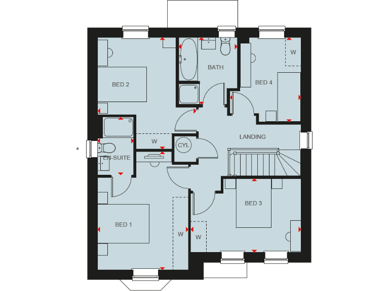 property Compatible Floorplan Images}