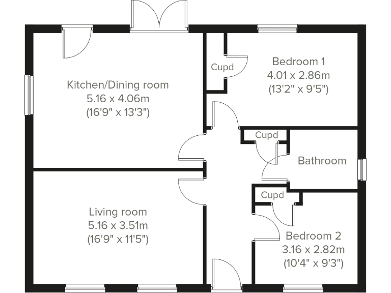 property Compatible Floorplan Images}