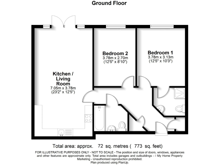 property Compatible Floorplan Images}