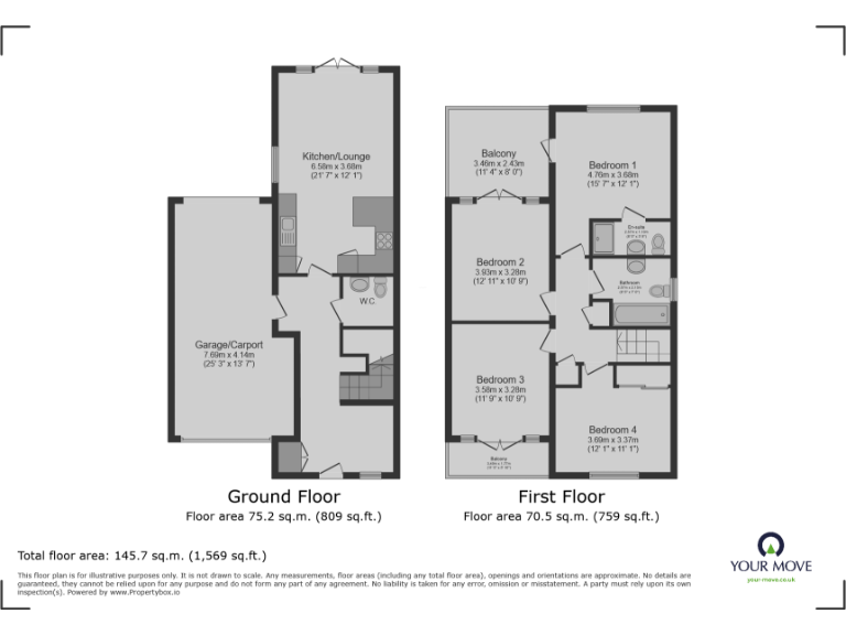 property Compatible Floorplan Images}