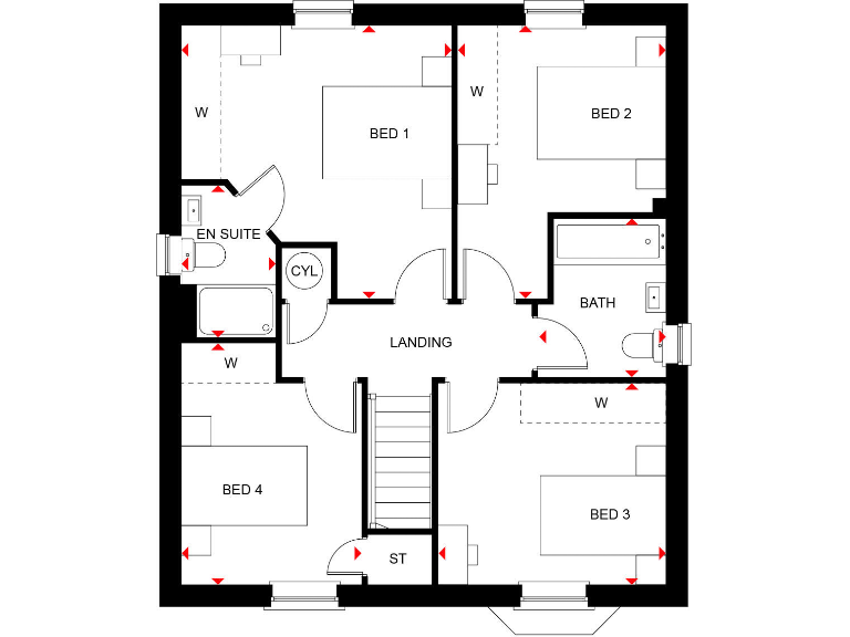 property Compatible Floorplan Images}