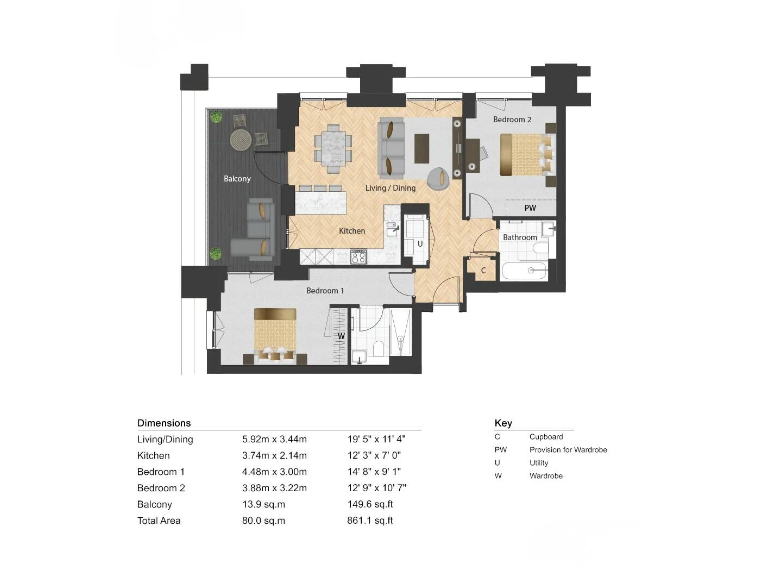 property Compatible Floorplan Images}