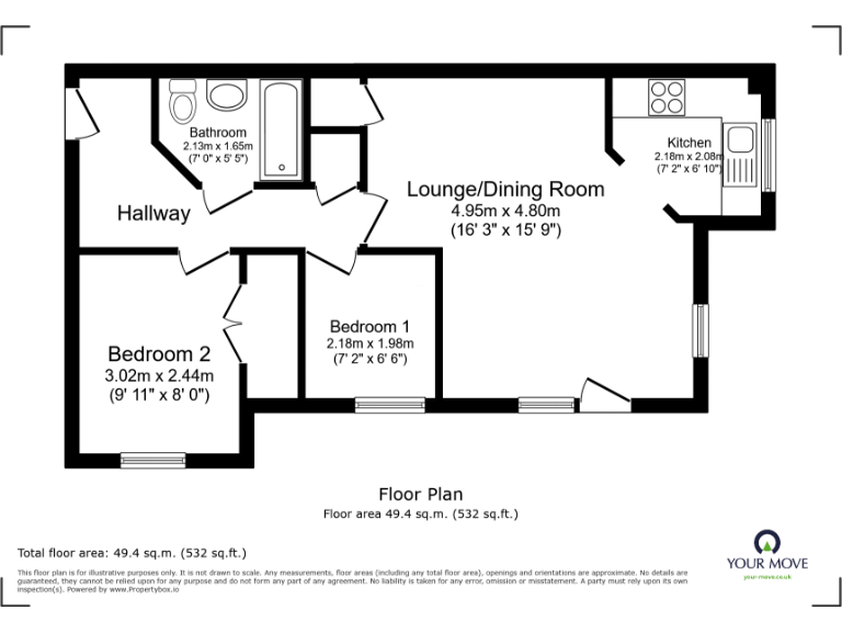 property Compatible Floorplan Images}