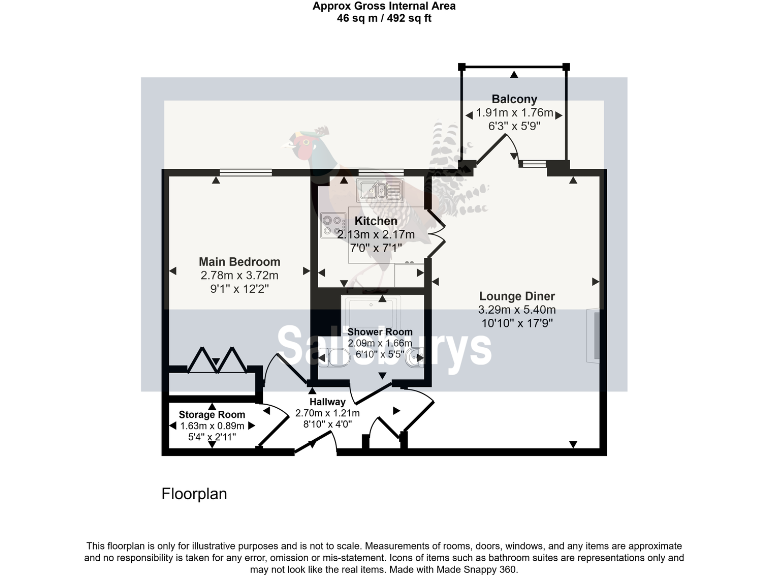 property Compatible Floorplan Images}