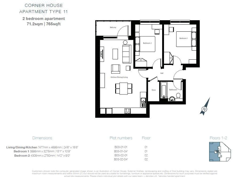 property Compatible Floorplan Images}