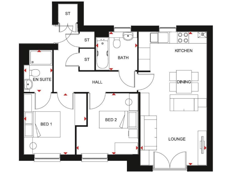 property Compatible Floorplan Images}