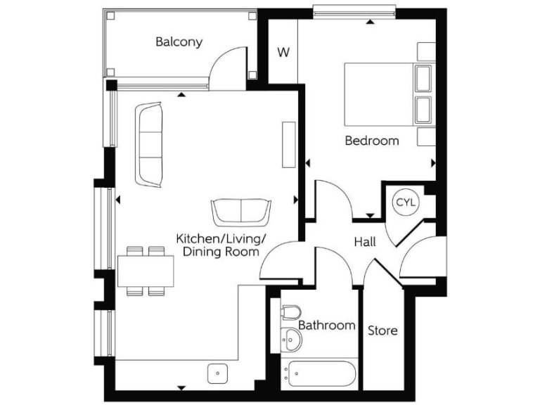 property Compatible Floorplan Images}