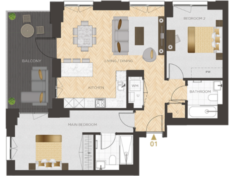 property Compatible Floorplan Images}