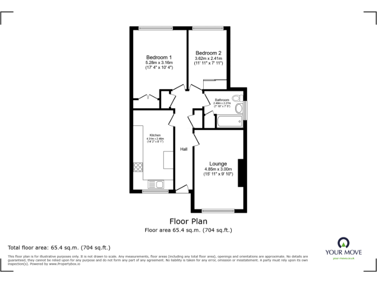 property Compatible Floorplan Images}