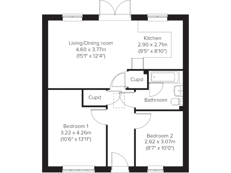property Compatible Floorplan Images}