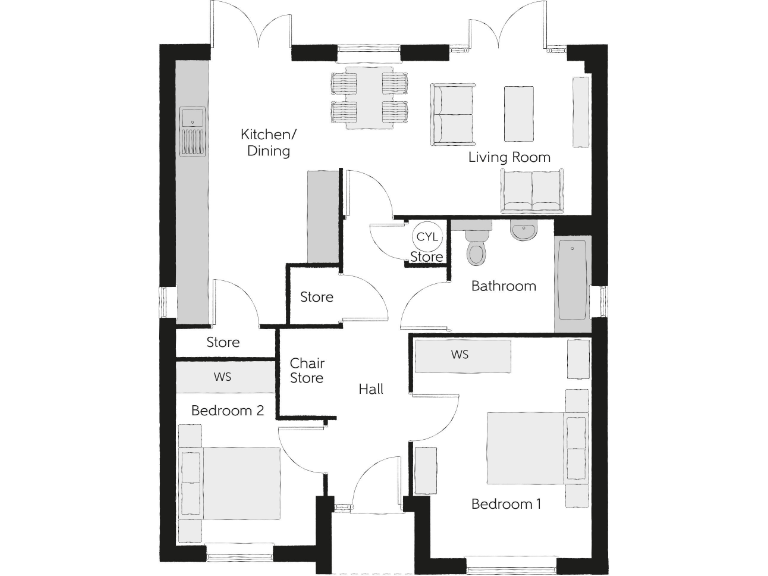 property Compatible Floorplan Images}