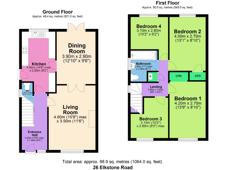 property Compatible Floorplan Images}
