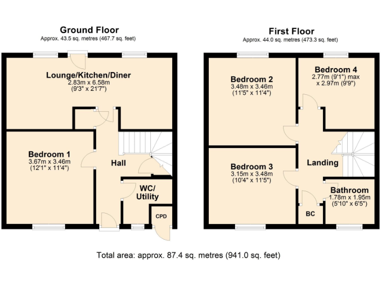 property Compatible Floorplan Images}