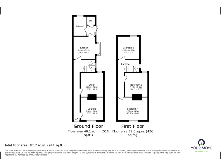 property Compatible Floorplan Images}