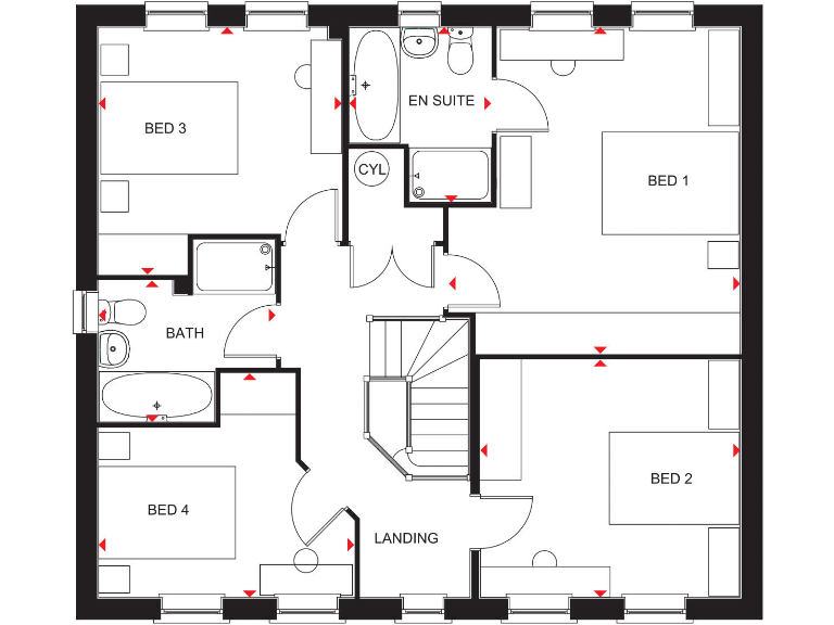 property Compatible Floorplan Images}