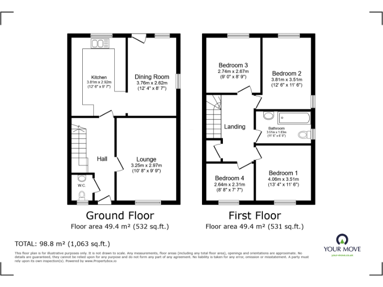 property Compatible Floorplan Images}