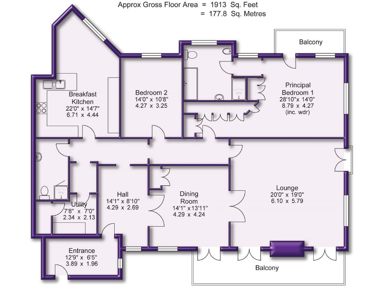 property Compatible Floorplan Images}