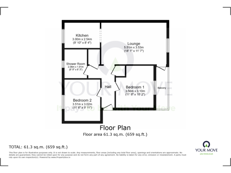 property Compatible Floorplan Images}