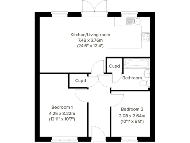 property Compatible Floorplan Images}