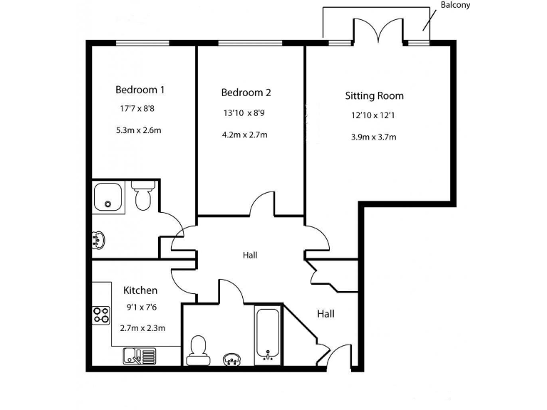 property Compatible Floorplan Images}