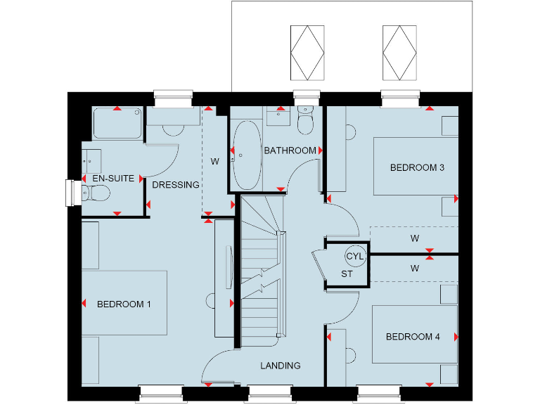 property Compatible Floorplan Images}