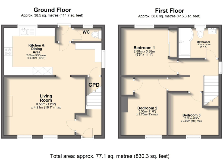 property Compatible Floorplan Images}