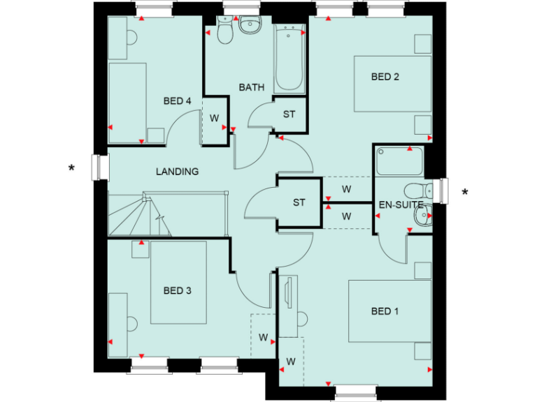 property Compatible Floorplan Images}