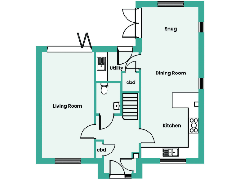 property Compatible Floorplan Images}