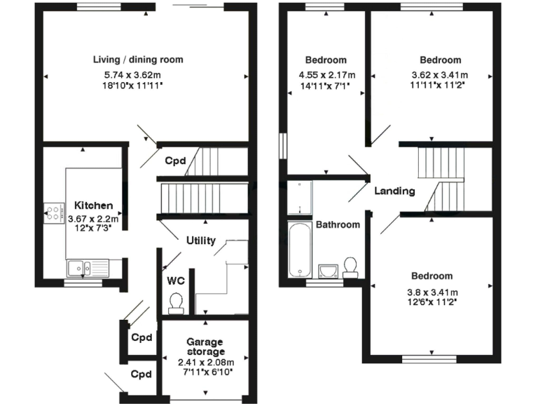property Compatible Floorplan Images}