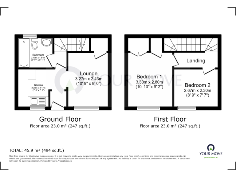 property Compatible Floorplan Images}