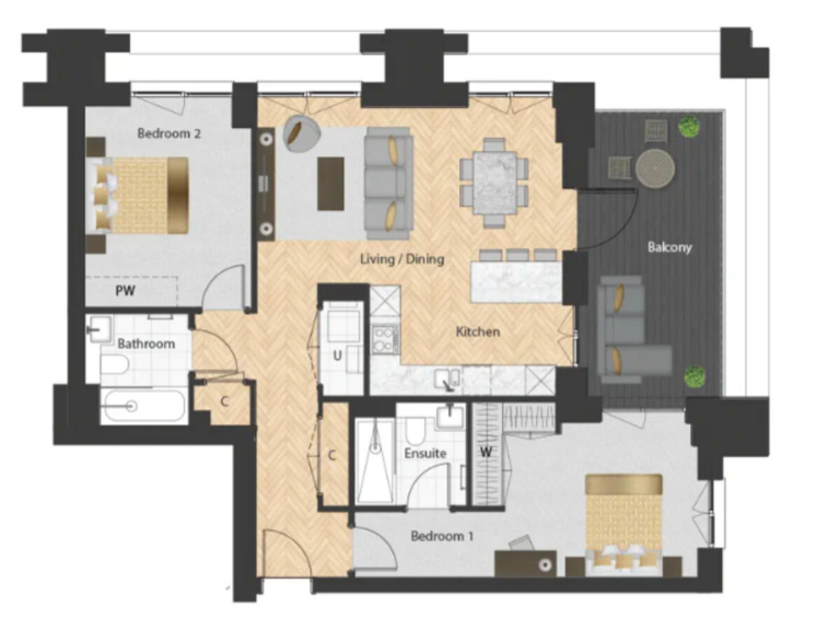 property Compatible Floorplan Images}