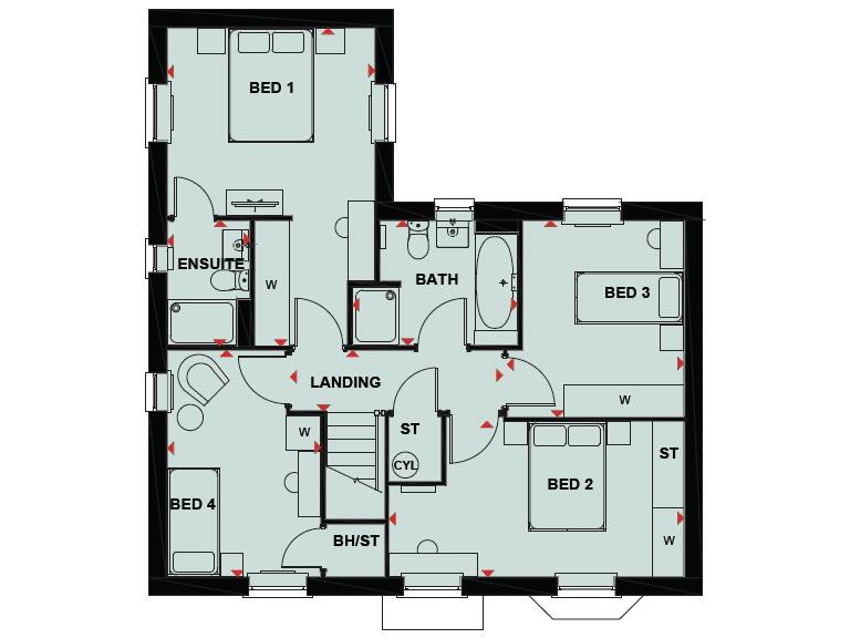 property Compatible Floorplan Images}