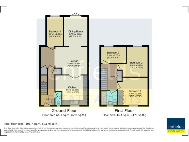 property Compatible Floorplan Images}