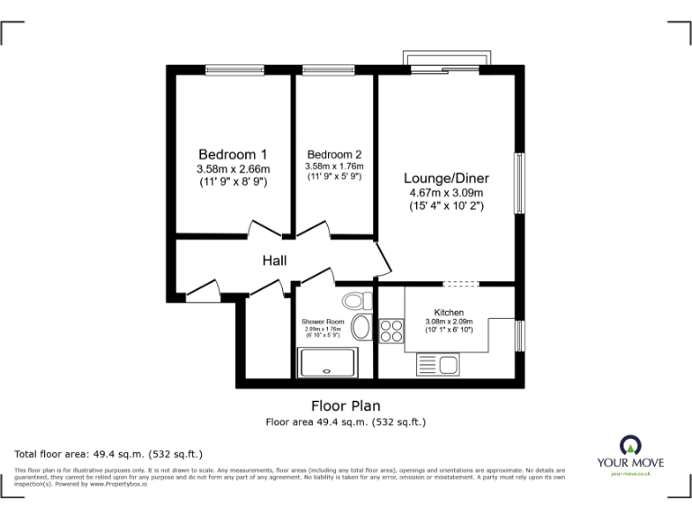 property Compatible Floorplan Images}